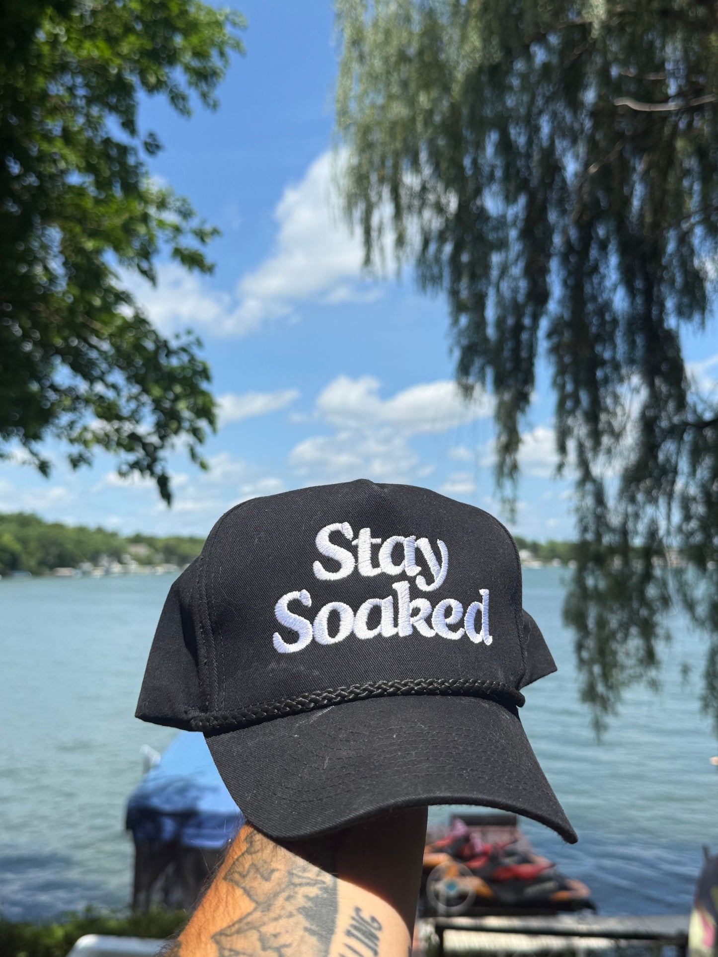 Stay Soaked Blackout Edition - Cobra Cap