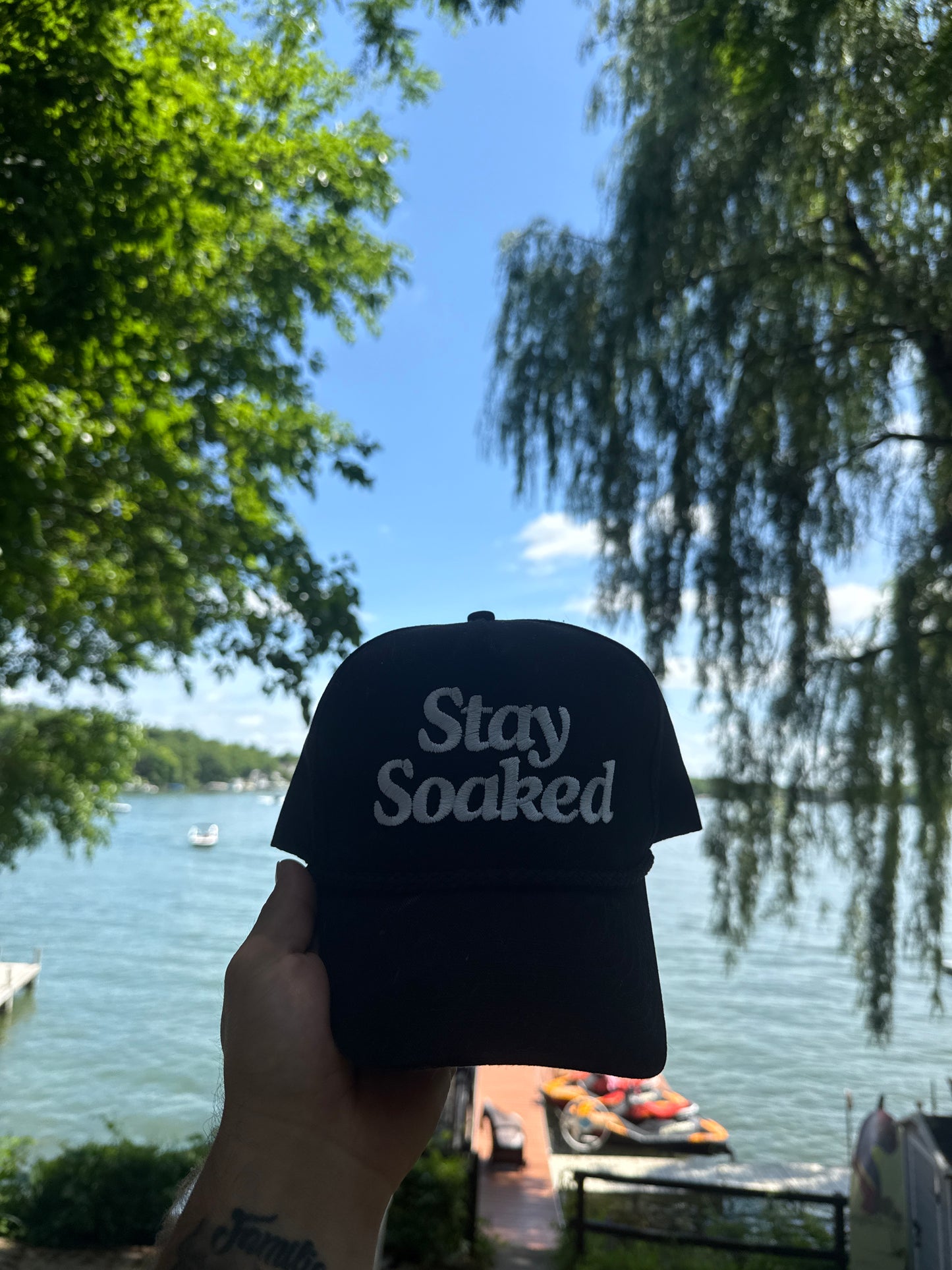 Stay Soaked Blackout Edition - Cobra Cap