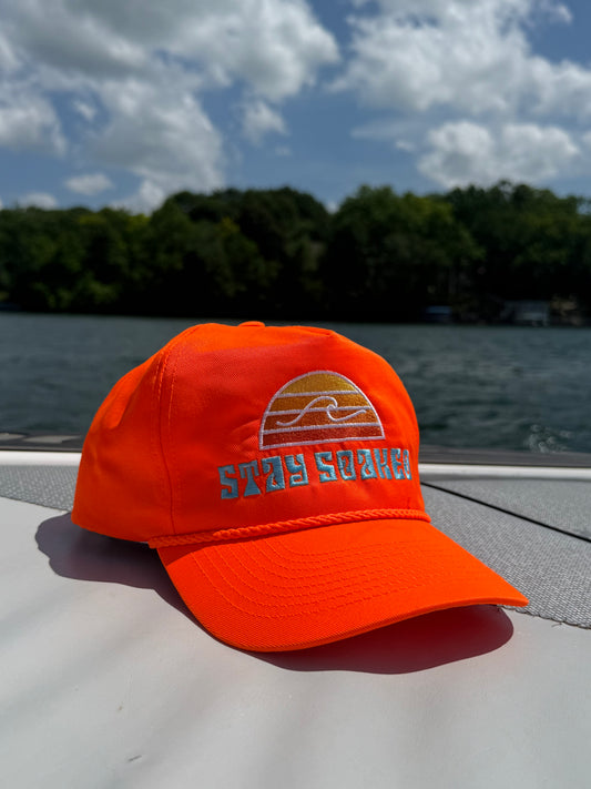 Stay Soaked Cobra Cap – Sunset Blaze Edition